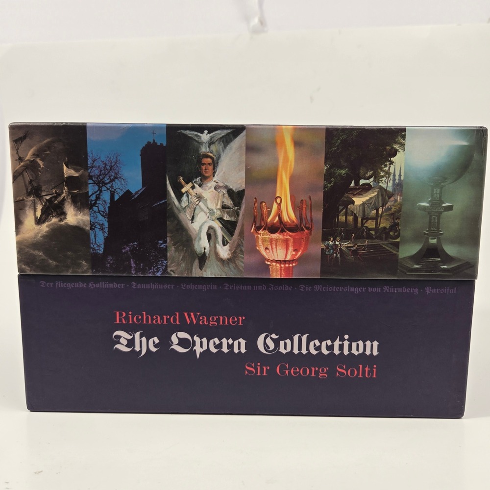Wagner The Opera Collection Sir Georg Solti 21 CD Box Set Decca Classic Opera